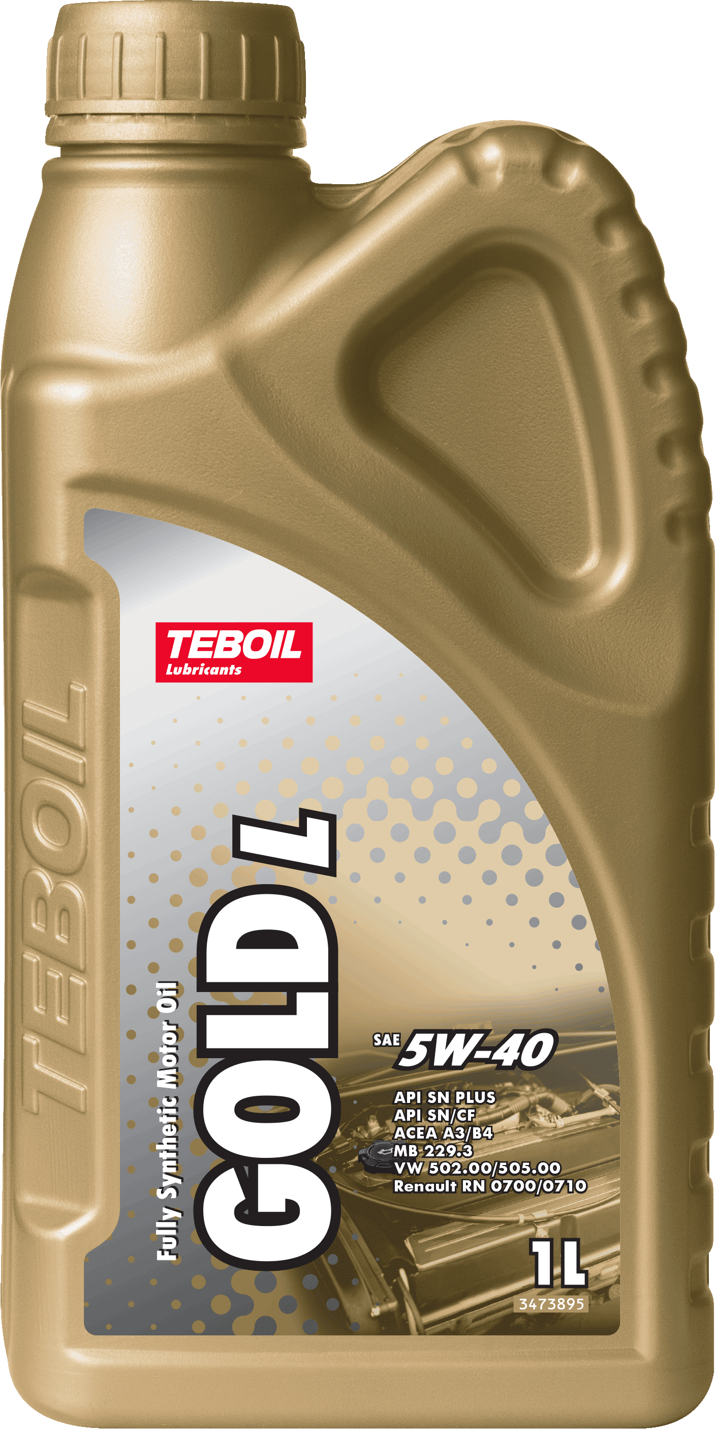 Синтетическое моторное масло TEBOIL GOLD L 5W-40