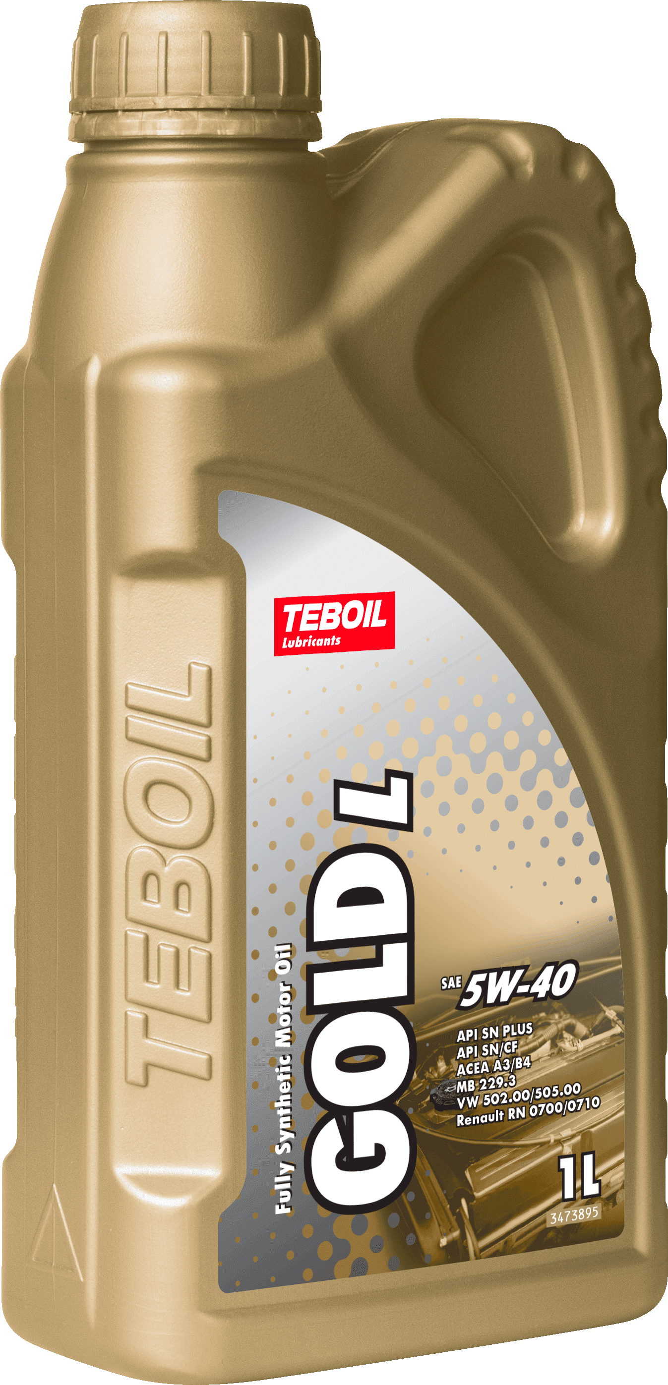 Синтетическое моторное масло TEBOIL GOLD L 5W-40