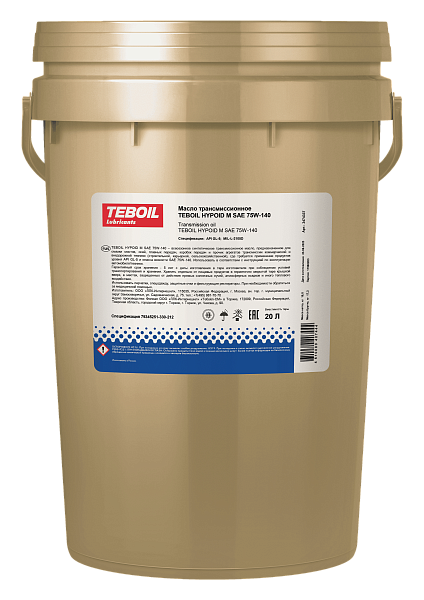 Трансмиссионное масло TEBOIL HYPOID M 75W‑140 20 л