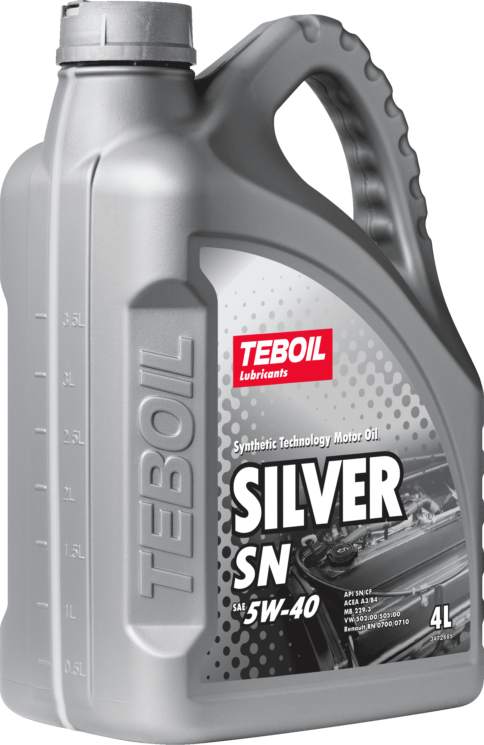 Teboil Silver SN 5W-40 - полусинтетическое моторное масло