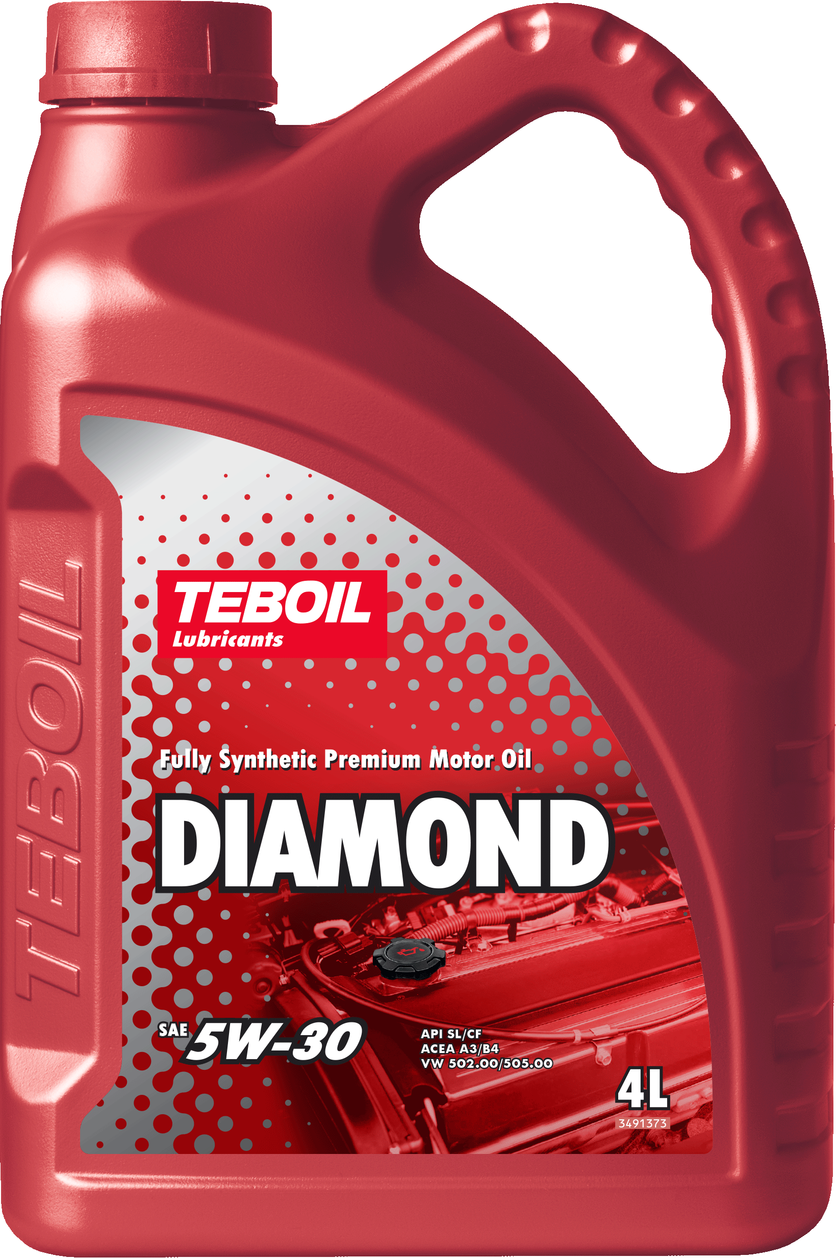 Синтетическое моторное масло TEBOIL DIAMOND 5W-30