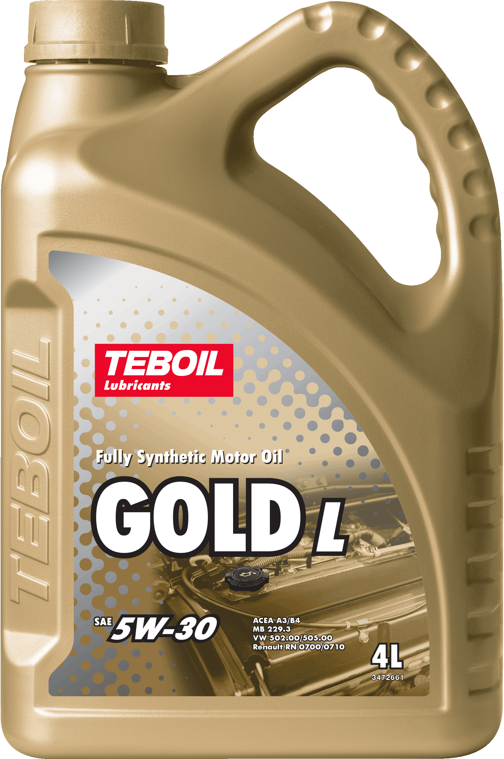 Teboil Gold L 5W-30: полностью синтетическое моторное масло для .