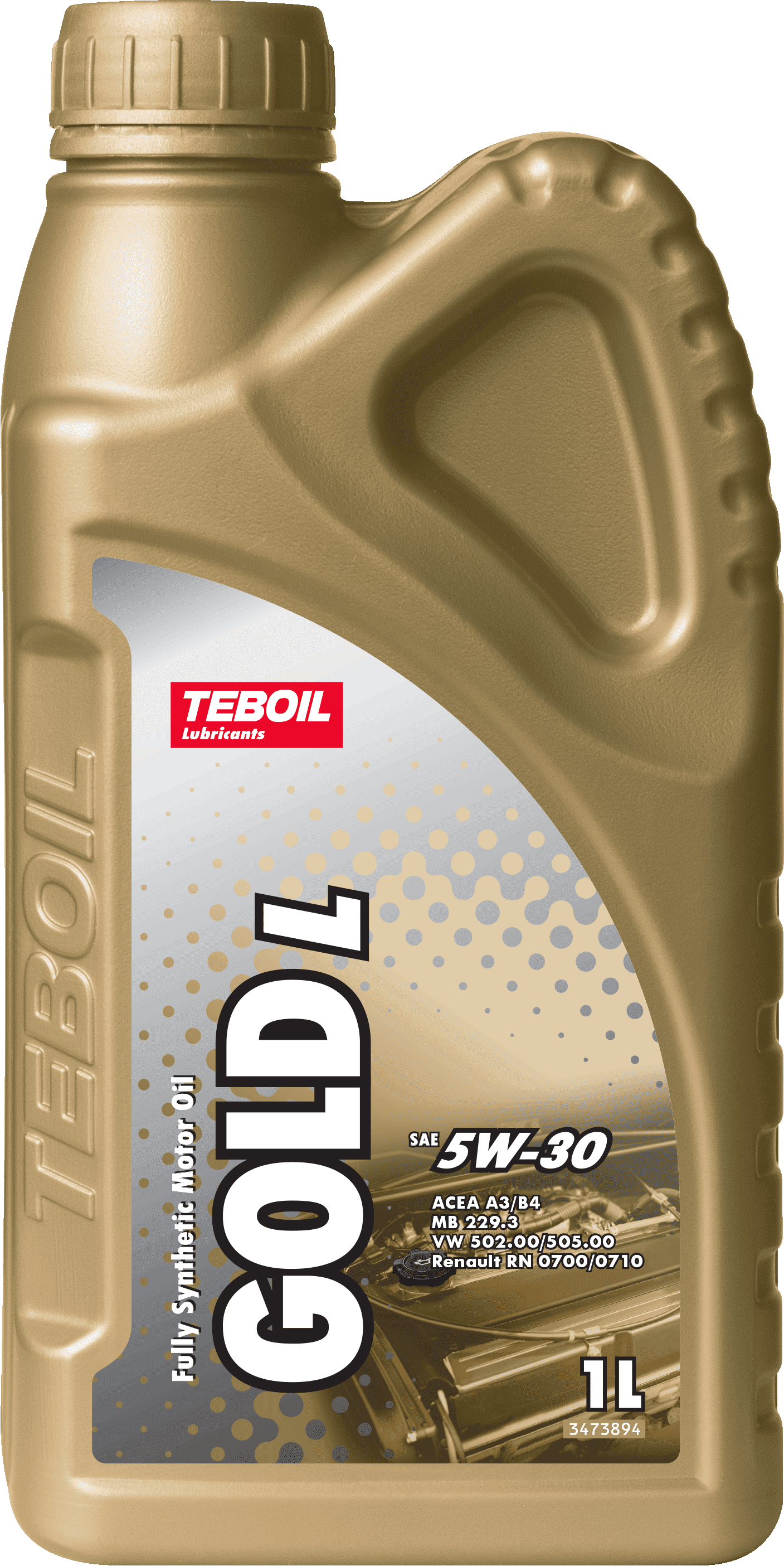 Teboil Gold L 5W-30: полностью синтетическое моторное масло для .