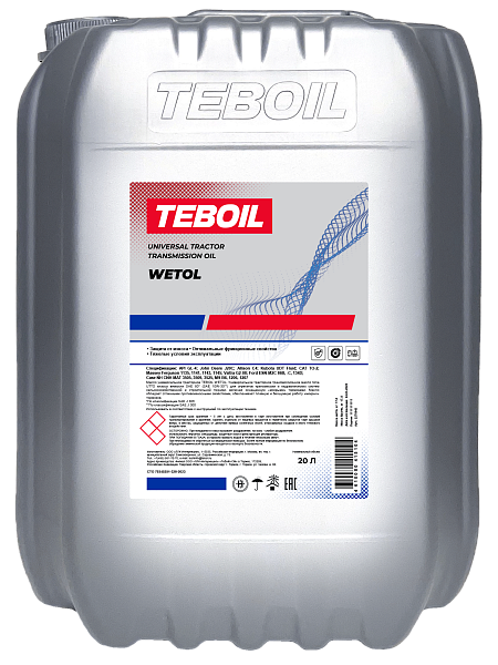 Трансмиссионно-гидравлическая жидкость TEBOIL WETOL