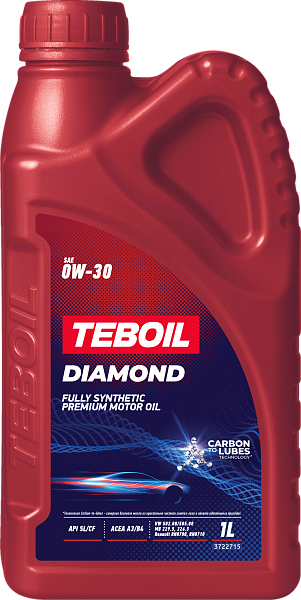 Синтетическое моторное масло TEBOIL DIAMOND 0W-30