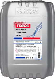 Минеральное моторное масло TEBOIL SUPER HPD 15W-40