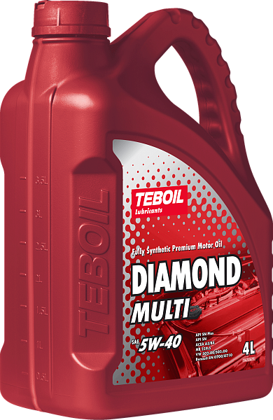 Синтетическое моторное масло TEBOIL DIAMOND MULTI 5W-40
