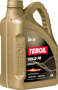 Синтетическое моторное масло TEBOIL GOLD FE 5W-30