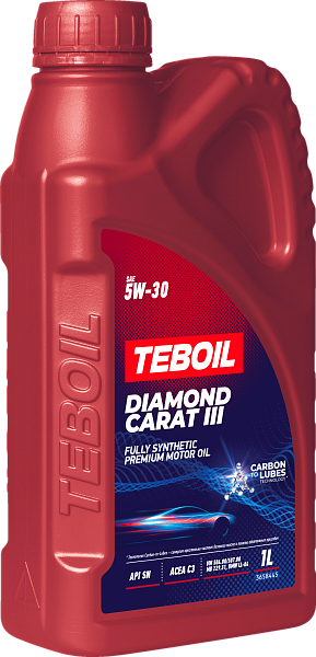 Синтетическое моторное масло TEBOIL DIAMOND CARAT III 5W‑30