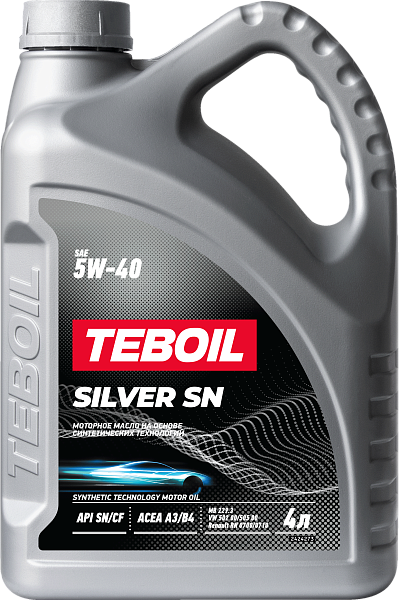 Моторное масло TEBOIL SILVER SN 5W-40