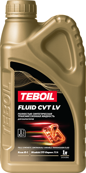 Трансмиссионная жидкость TEBOIL FLUID CVT LV