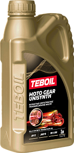 Синтетическое трансмиссионное масло TEBOIL MOTO GEAR UNISYNTH 75W-90