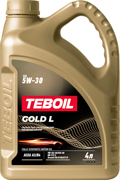 Синтетическое моторное масло TEBOIL GOLD L 5W-30