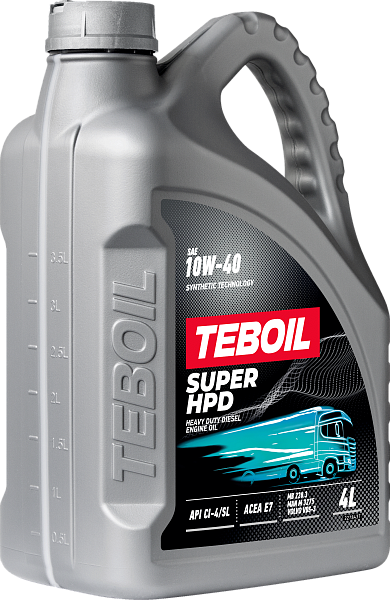 Моторное масло TEBOIL SUPER HPD 10W-40
