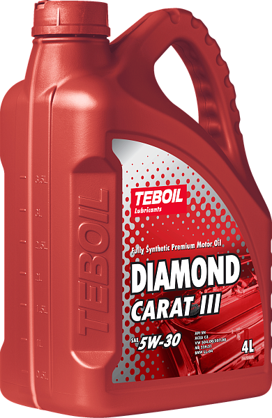 Синтетическое моторное масло TEBOIL DIAMOND CARAT III 5W‑30