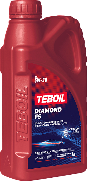 Синтетическое моторное масло TEBOIL DIAMOND FS 5W-30