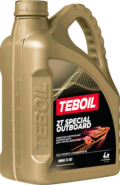 Синтетическое моторное масло TEBOIL 2T SPECIAL OUTBOARD