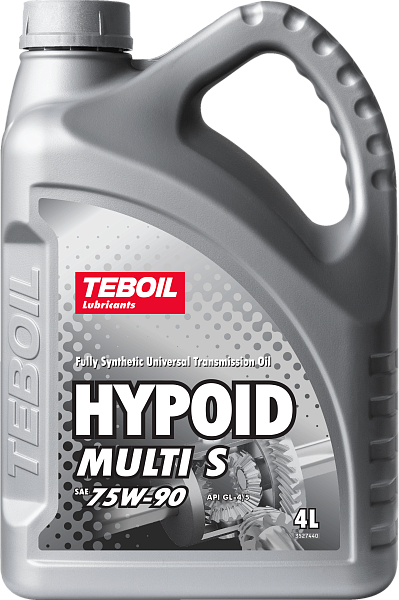 Трансмиссионное масло TEBOIL HYPOID MULTI S 75W-90
