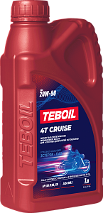 Синтетическое моторное масло TEBOIL 4T CRUISE 20W-50