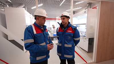 Дима Гордей на заводе TEBOIL