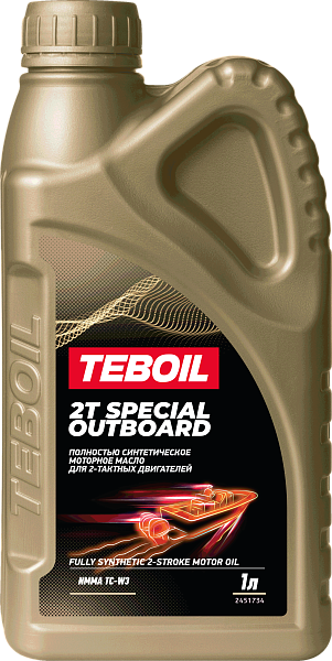 Синтетическое моторное масло TEBOIL 2T SPECIAL OUTBOARD
