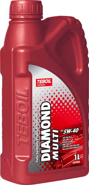 Синтетическое моторное масло TEBOIL DIAMOND MULTI 5W-40