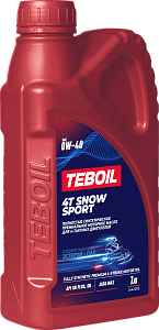 Синтетическое моторное масло TEBOIL 4T SNOW SPORT 0W-40