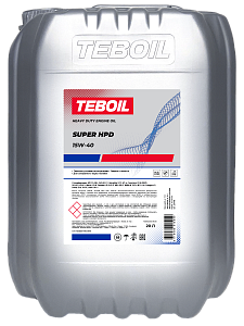 Минеральное моторное масло TEBOIL SUPER HPD 15W-40