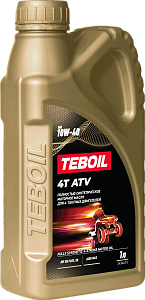 Синтетическое моторное масло TEBOIL 4T ATV 10W-40