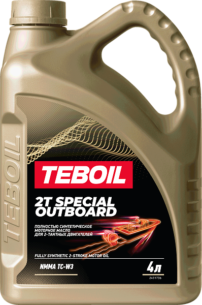 Синтетическое моторное масло TEBOIL 2T SPECIAL OUTBOARD