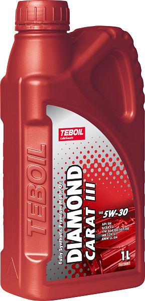 Синтетическое моторное масло TEBOIL DIAMOND CARAT III 5W‑30
