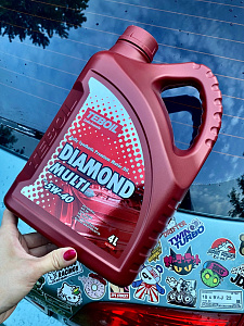 Не изменяя своему выбору, масло TEBOIL Diamond Multi 5W-40 