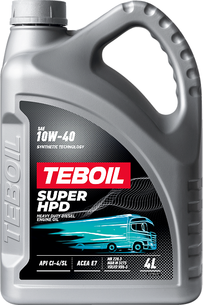 Моторное масло TEBOIL SUPER HPD 10W-40