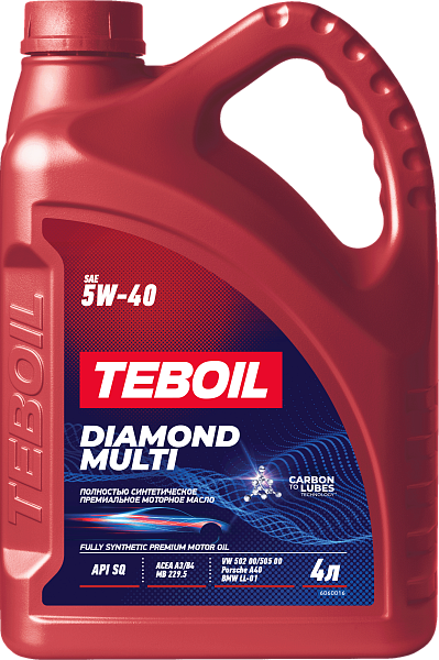 Синтетическое моторное масло TEBOIL DIAMOND MULTI 5W-40