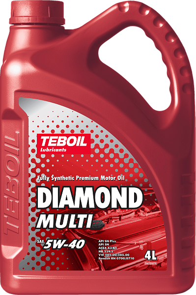 Синтетическое моторное масло TEBOIL DIAMOND MULTI 5W-40