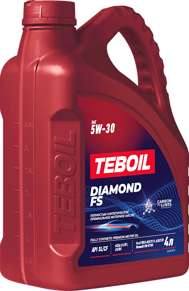Синтетическое моторное масло TEBOIL DIAMOND FS 5W-30