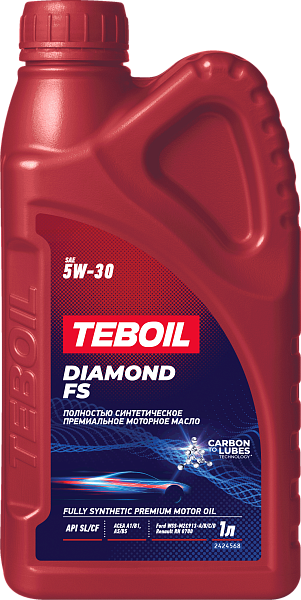 Синтетическое моторное масло TEBOIL DIAMOND FS 5W-30