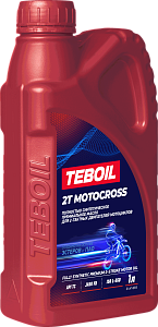 Синтетическое моторное масло TEBOIL 2T MOTOCROSS